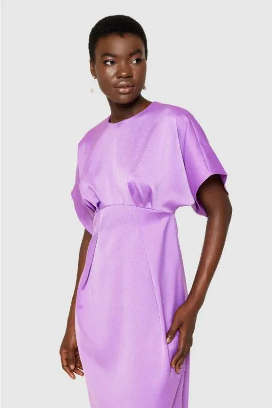 Eve Kimono A-Line Dress (Lilac)