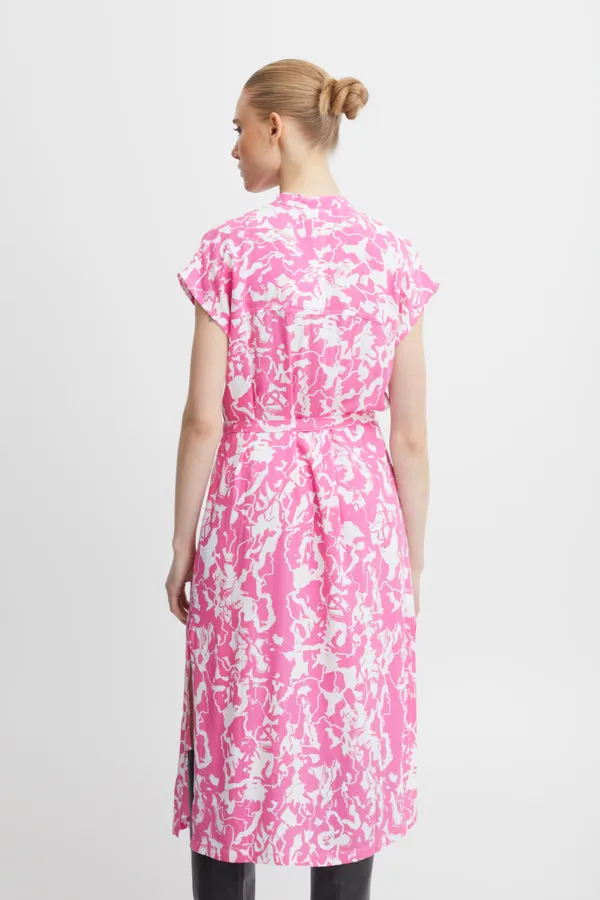 Gine Dress (Super Pink)