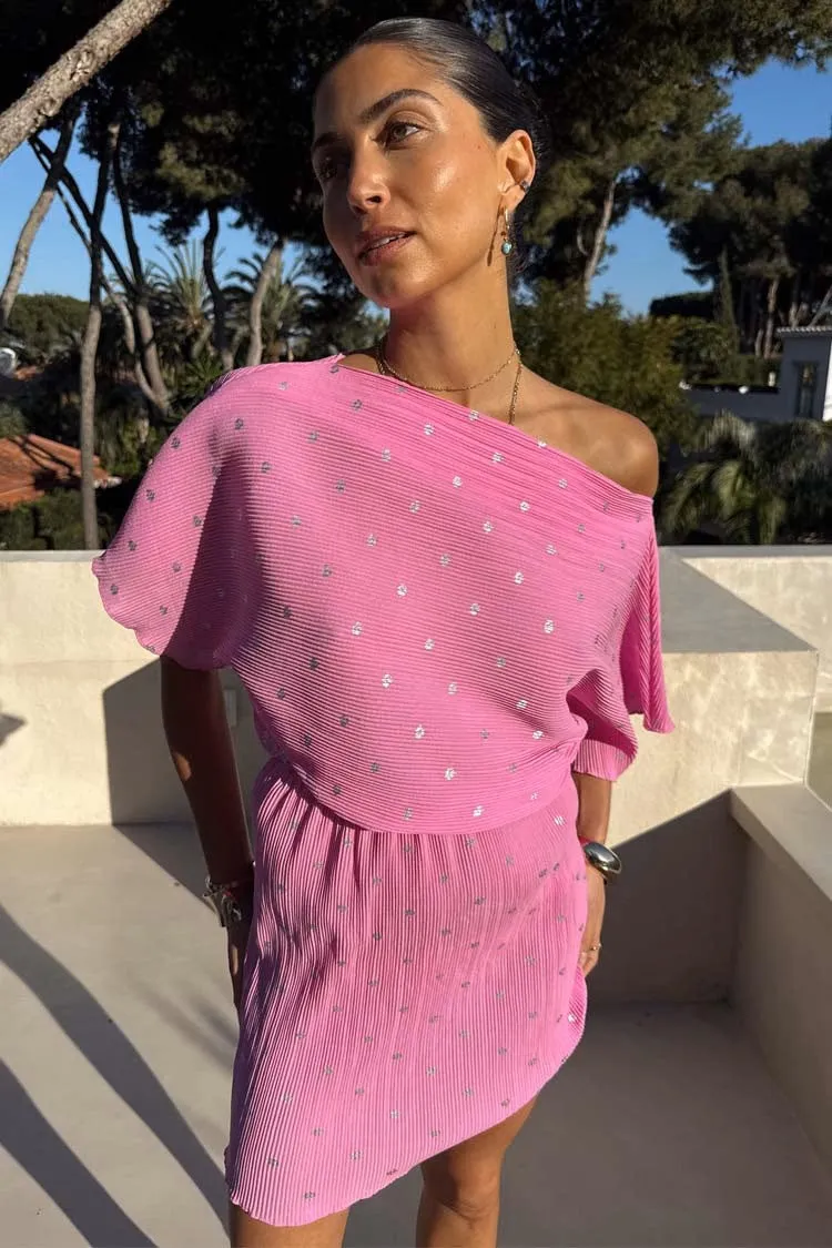 Mini Tilly Dress (Petal Pink)