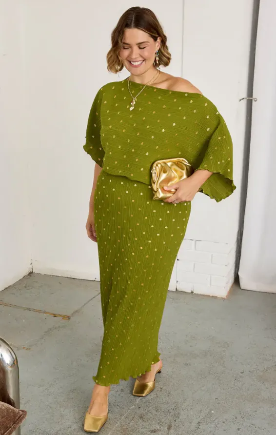 Olive Tilly Dress (Green)