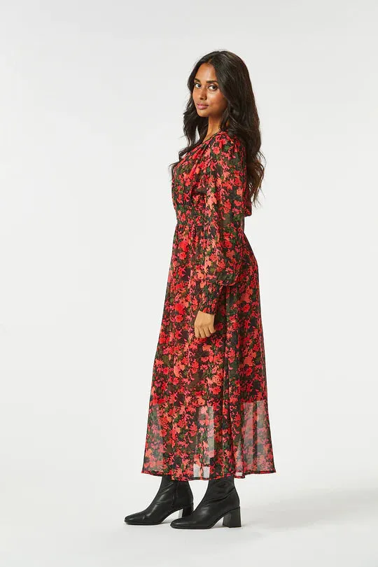Ozzie Long Dress (Red)