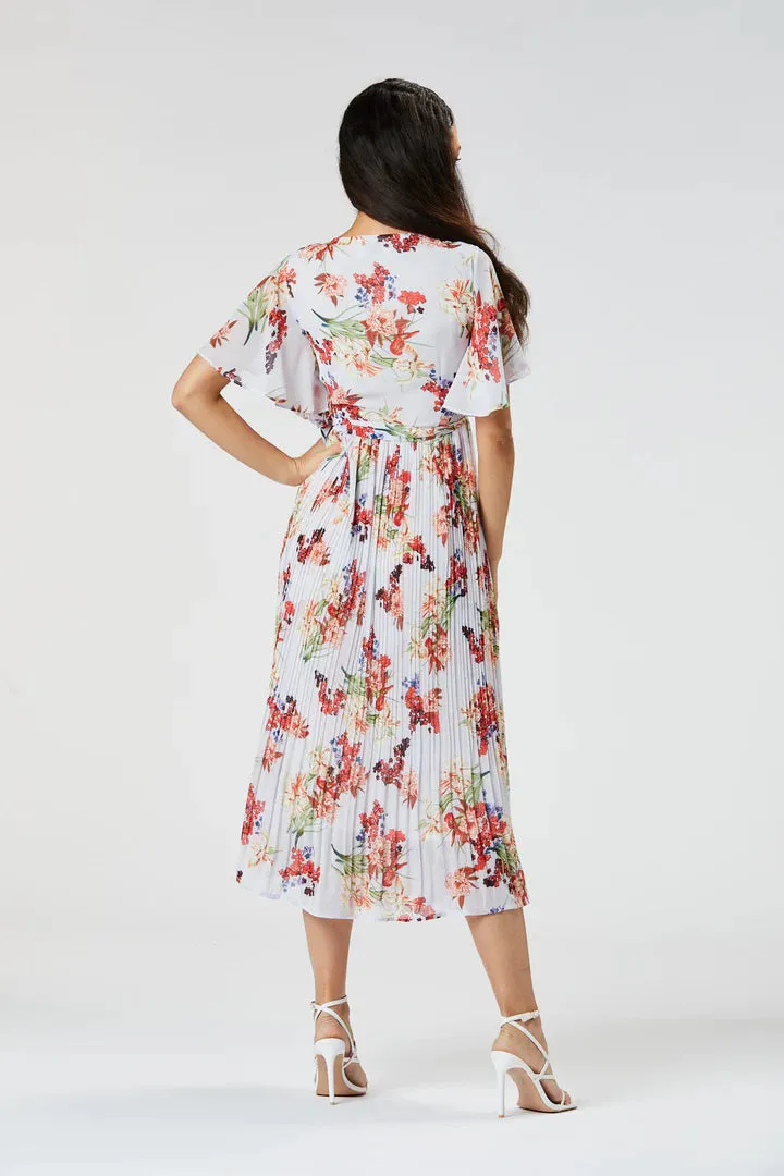 Salma Wrap Dress (Lilac)