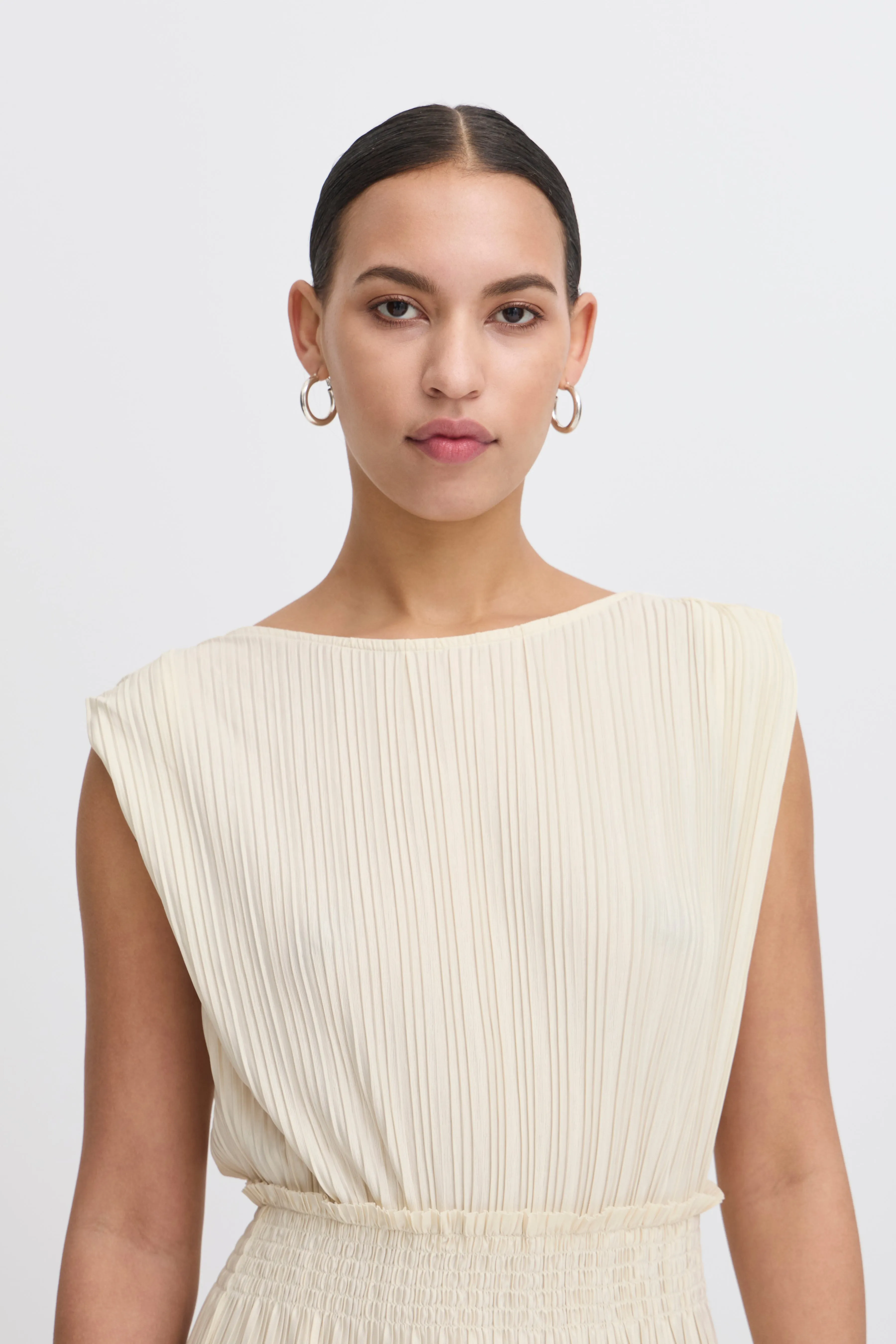 Yvette Sleeveless Maxi Dress (Birch)